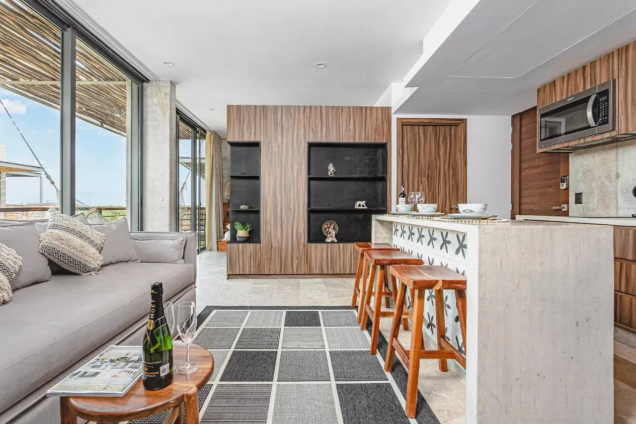 Luxury Condos Tulum - Private Cenote & Gym Apartment