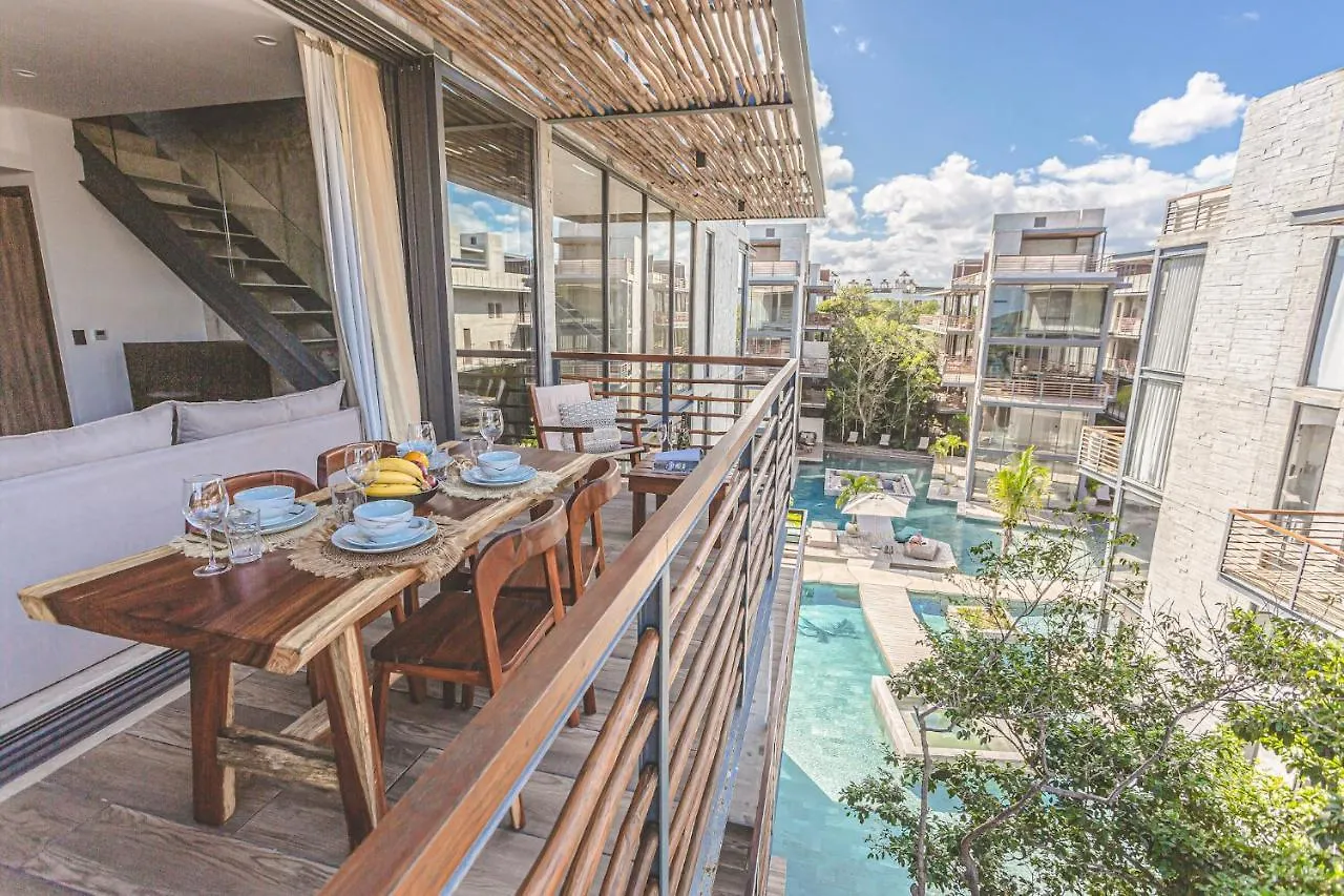 Luxury Condos Tulum - Private Cenote & Gym Apartment