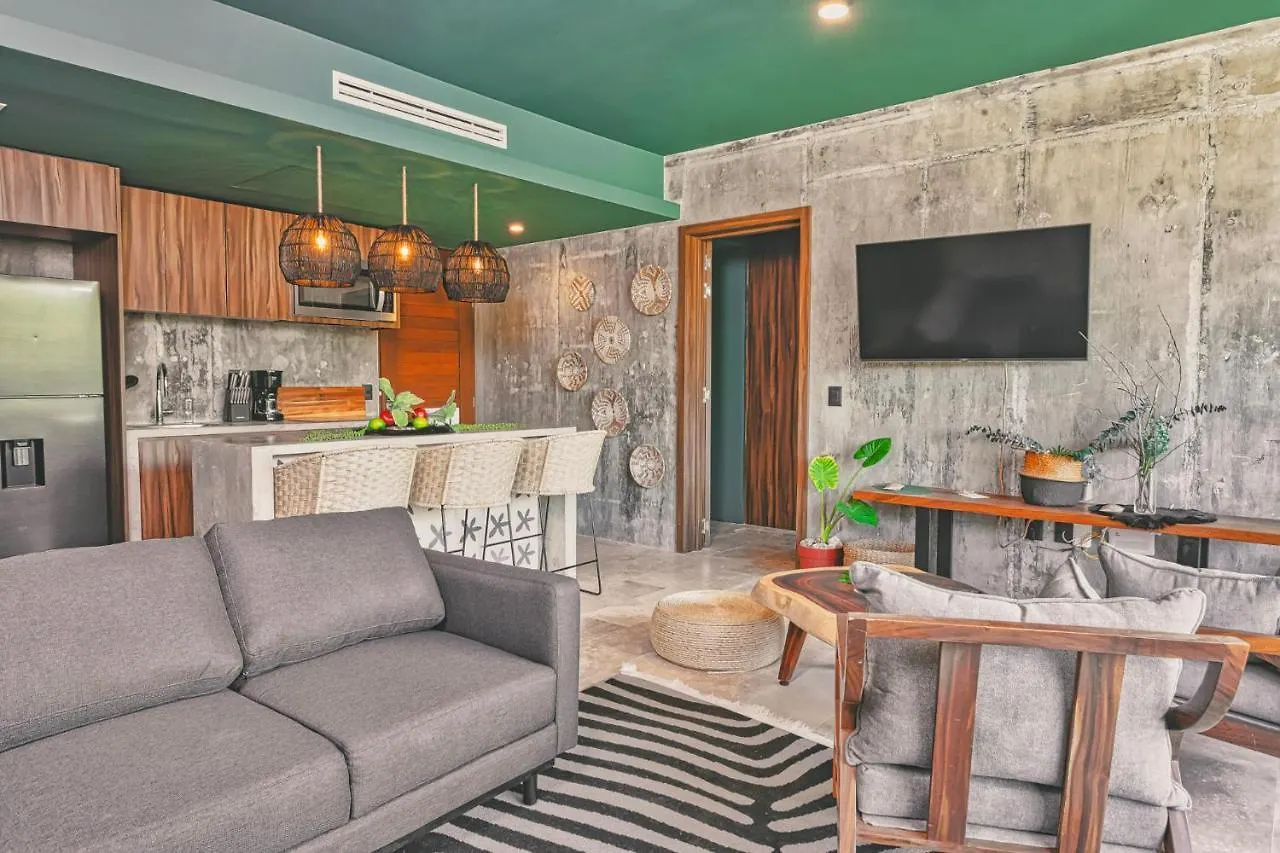 Luxury Condos Tulum - Private Cenote & Gym 公寓