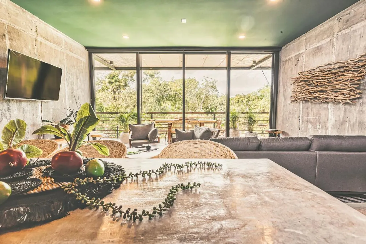 Luxury Condos Tulum - Private Cenote & Gym 公寓