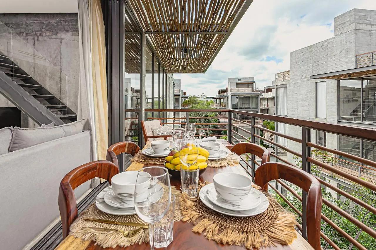 Luxury Condos Tulum - Private Cenote & Gym 公寓
